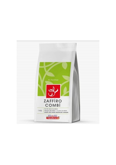 Bor, Demir, Mangan, Sülfat, Çinko Karışımlı Toz Gübre Zaffiro Combi 1 Kg Diğer
