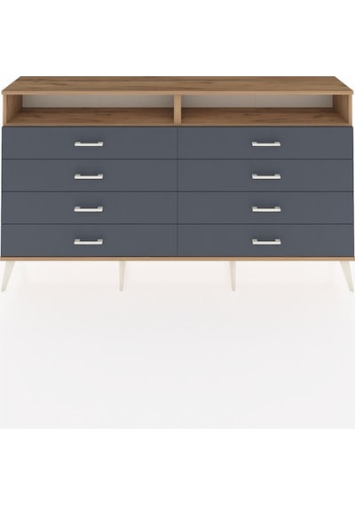 Arges Konsol 2 Raflı 8 Çekmeceli 176x30x99 Çam-çam/antrasit Çam-çam/antrasit Arges Konsol 2 Raflı 8 Çekmeceli 176x30x99 Çam-çam/antrasit Çam-çam/antrasit