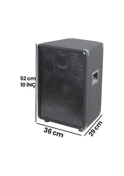 Lastvoice Lpm-10 Ahşap Profesyonel Kabin Hoparlör 10 İnç 450w