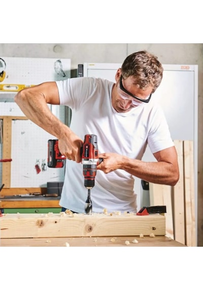 Einhell TE-CD 18/48 Li-ı Akülü Darbeli Vidalama + 2 X 4 Ah Akü + 103 Parça Uç Seti Çantalı