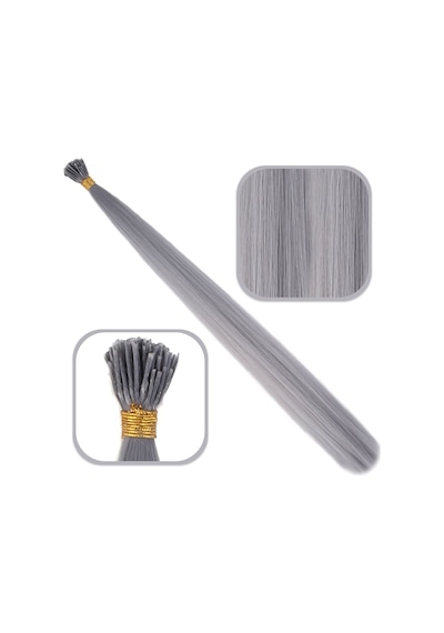 Fiber Sentetik Boncuk Kaynaklık Renkli / Koyu Gri / 100 Adet - Zmff-571593 Çok Renkli