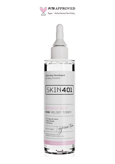 Skin401 %5 Glikolik Asit Aydınlatıcı Etkili & Leke Karşıtı Tonik Tonik 200ml