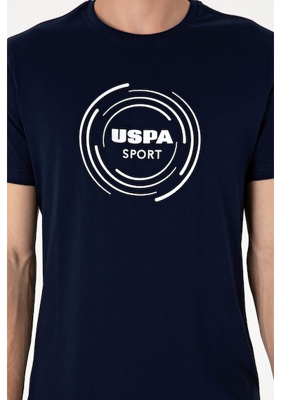 U.S. Polo Assn. Erkek Regular Fit Bisiklet Yaka Lacivert Tişört 50300261-VR033