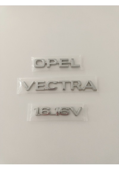 Opel Vectra 1.616v Bagaj Yazısı 3lü Takım Opel Vectra 1.6 16v
