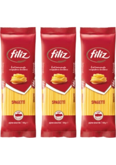 Spagetti Çubuk Makarna 500 Gr. X 3 Adet Uzun Makarna Özel Harman