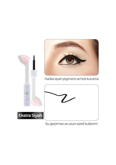 Yaprak Figürlü Eyeliner