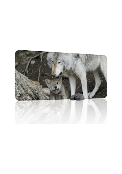 Bozkurt Kaymaz Dikişli Kauçuk Oyuncu Mousepad V3 - 90x40 Xxl Gaming Mouse Pad Fare Altlığı