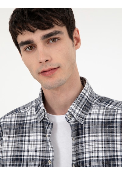 Pierre Cardin Erkek Lacivert Gömlek Desenli 50292345-vr033 Lacivert Pierre Cardin Erkek Lacivert Gömlek Desenli 50292345-vr033 Lacivert
