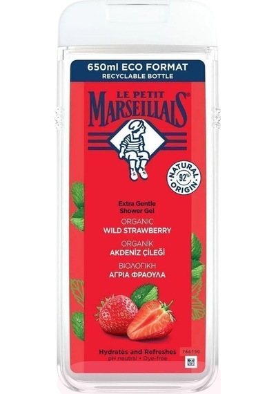 Le Petit Marseillais Akdeniz Çileği Duş Jeli 650 ML + Le Petit Marseillais Lavanta Sıvı Sabun 300 ML