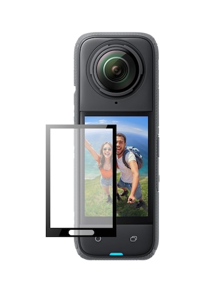 Telesin Insta360 X4 & X5 Uyumlu Ekran Koruyucu Insta360 X5 Uyumlu Temperli Ekran Koruyucu