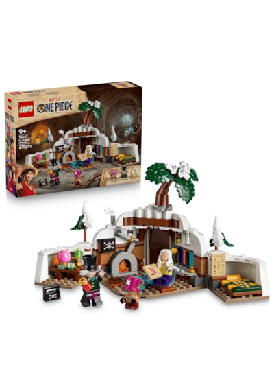 LEGO® ONE PIECE Dr. Hiriluk’un Sığınağı 75641 - 9 Yaş ve Üzeri Çocuklar için 3 Minifigür İçeren Oyuncak Yapım Seti (271 Parça)