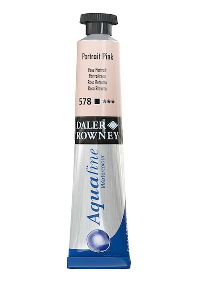 Daler Rowney Aquafine Tüp Sulu Boya 8ml 578 Portrait Pink