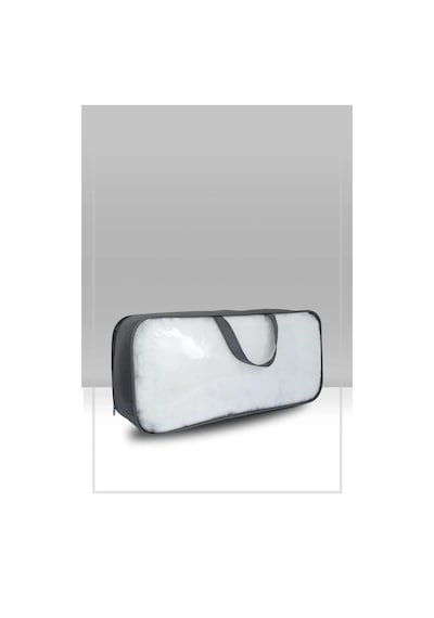 5'li Set Pvc & Şeffaf Telli Valiz Hurç 60x30x18 Lacivert