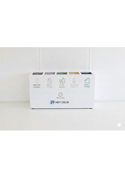5 Li Sıfır Atık Geri Dönüşüm Ünitesi Gd-006 Profesyonel Metal Atık Ayrıştırma Sistemi Hey Çelik