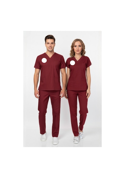 Unisex Bordo Yeni Yönetmelik Uygun Armalı Lisans/lisans Üstü Sağlık Meslek Mensupları Forma Takım Bordo Bordo Unisex Bordo Yeni Yönetmelik Uygun Armalı Lisans/lisans Üstü Sağlık Meslek Mensupları Forma Takım Bordo Bordo