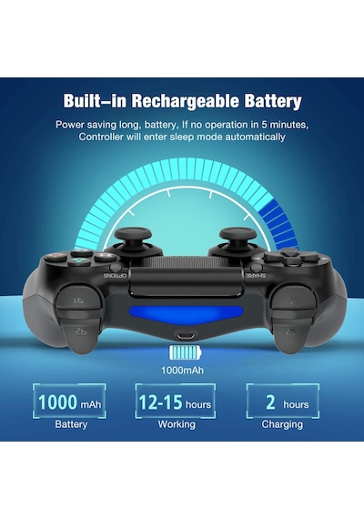 Zinetech PS4 Playstation4 Kablosuz Oyun Kolu Gamepad Joystick V2