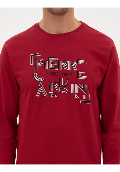 Pierre Cardin Erkek Bordo Pijama Takım 50322652-900 Bordo