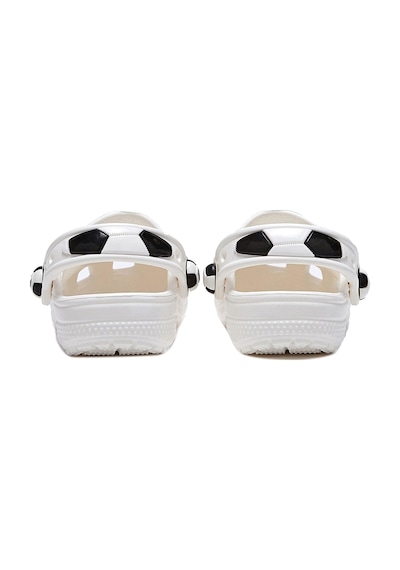 210023-103 Crocs Classic Soccer Ball Clog T Çocuk Terlik Beyaz 210023-103 Beyaz Siyah