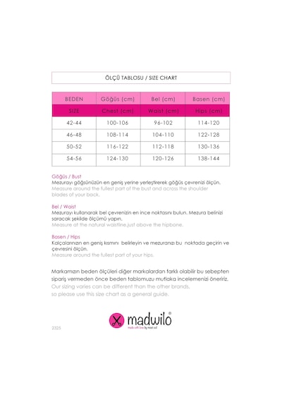 Madwilo Kadın Bordo Batik Boyama Büyük Beden Esnek Midi Elbise