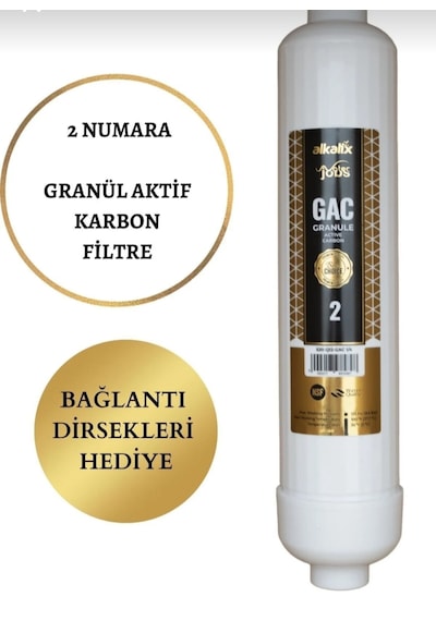 Alkalix 5'li Su Arıtma Filtre Seti Universal - Tüm Tezgah Altı Cihazlarla Uyumlu - Bağlantı Dirsekleri  Membran Dahil -
