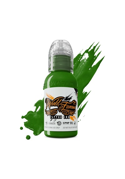 Everglades Green - World Famous Ink Dövme Boyası - 1oz/30ml
