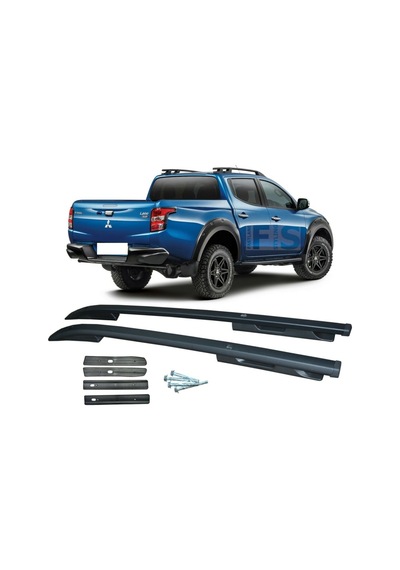 Mitsubishi L200 Tavan Çıtası 2015- Oem Style Black Siyah