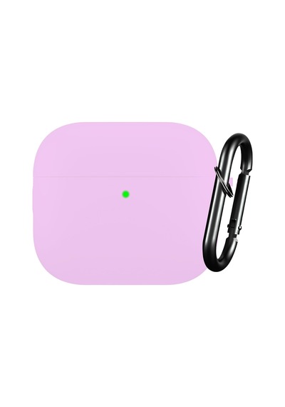 Airpods 3 Lansman Silikon Kılıf Lila
