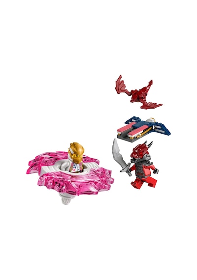 LEGO® NINJAGO® Sora’nın Ejderha Spinjitzu Topacı 71824 - 6 Yaş ve Üzeri Çocuklar için 2 Ninja Minifigürü İçeren Oyuncak Yapım Seti (56P)