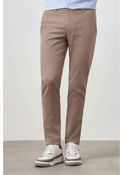 Morven Erkek Bej Yazlık Pamuk Yan Cep Slim Fit Chino Pantolon Bej Morven Erkek Bej Yazlık Pamuk Yan Cep Slim Fit Chino Pantolon Bej