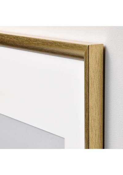Ikea Sılverhojden Dekoratif Fotoğraf Çerçevesi 40 X 50 Cm Altın