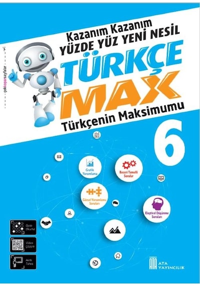 Ata 6.sınıf Yüzde Yüz Yeni Nesil Türkçe Max + 18 Deneme Sınavı