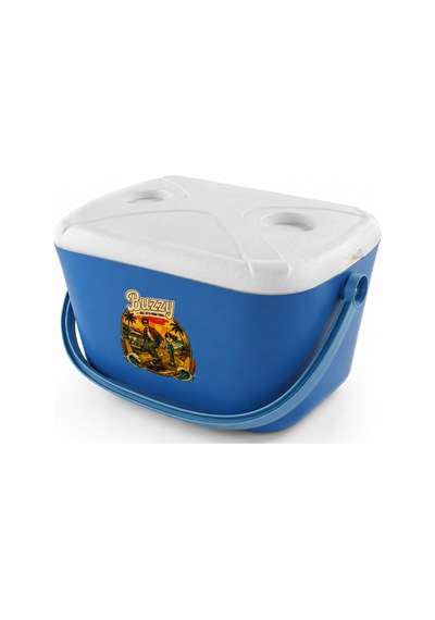 20 Lt Buzzy Retro Buzluk Termos 1179 Cooler Box -393 Mavi
