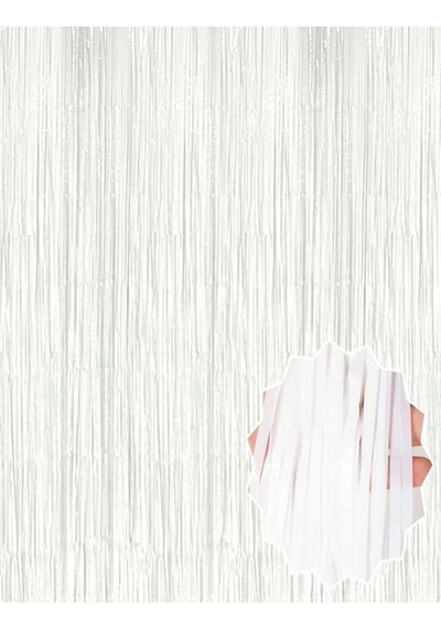 Soft - 320 - Beyaz Renk Duvar Ve Kapı Perdesi İthal - Edntrend - 100x200 Cm Standart