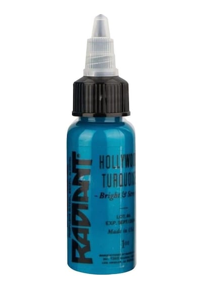 Hollywood Turquoise - Radiant Tattoo Dövme Boyası - 1oz/30ml