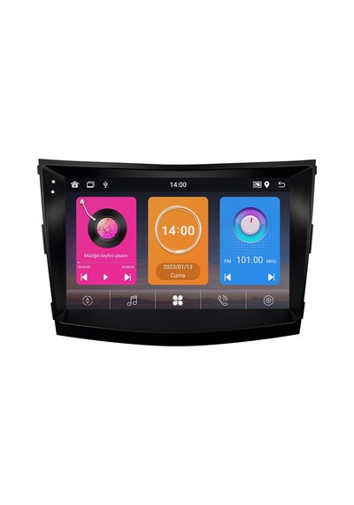 Ssangyong Tivoli Android Multimedya Sistemi 2015-2021 Crv-4876xaa 9"