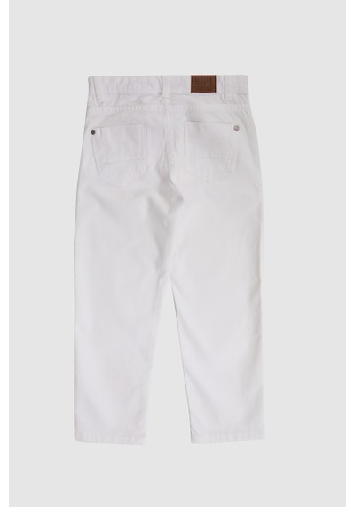 U.S. Polo Assn. U.s. Polo Assn. Erkek Çocuk Beyaz Pantolon Kanvas-chino 50322467-vr013
