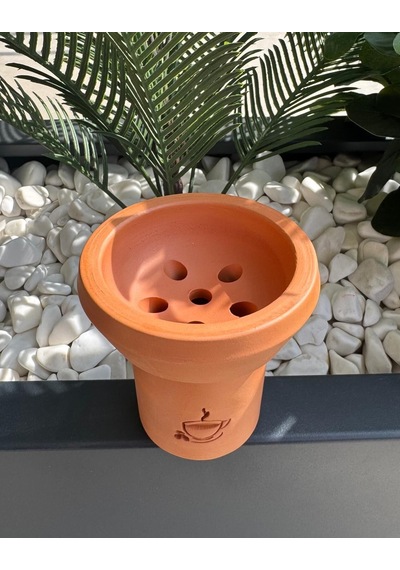 Nfx Türkish Toprak 6 Delikli Lüle / Capuccino Logolu