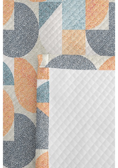 Turuncu Geometrik Modern Genç Odası Tek Kişilik Pike Takımı-mavi Gri 160x220cm Kapitone Yatak Örtüsü Mat Sazlık Kırıntısı Turuncu Geometrik Modern Genç Odası Tek Kişilik Pike Takımı-mavi Gri 160x220cm Kapitone Yatak Örtüsü Mat Sazlık Kırıntısı
