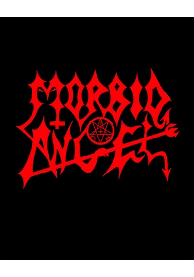 Zepplin Giyim Morbid Angel Logo Büyük Sırt Patch Yama Siyah