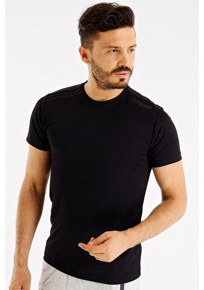 Uhlsport Erkek Günlük T-shirt Kevin M 3202110 Siyah