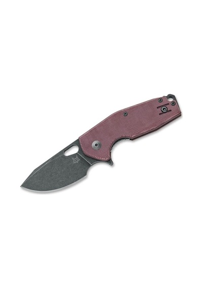 Fox Knives Suru Micarta Burgundy Kamp Çakı Bordo