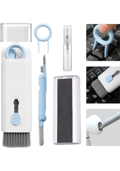 7 İn 1 Klavye Apple Uyumlu AirPods Kulaklık Temizleme Seti Klavye Tuş Çıkarma 7 İn 1 Klavye Apple Uyumlu AirPods Kulaklık Temizleme Seti Klavye Tuş Çıkarma