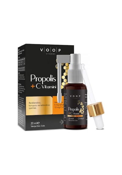 Voop Propolis Ve Vitamin C İçeren Takviye Edici Gıda 20ml