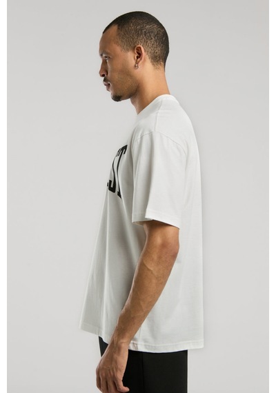 Everlast Ever Classics Comfort Logo Gri Erkek Tişört Tm0045-415 Beyaz
