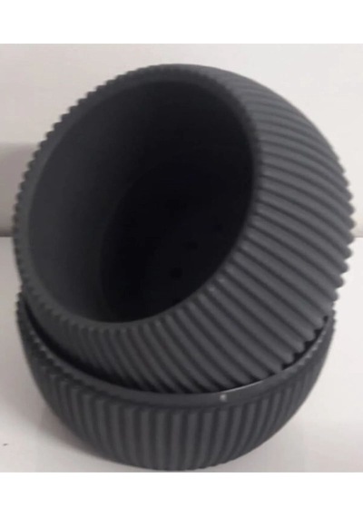 Mercan Saksı 2 Numara 0,35 Litre Su Hazneli Dekoratif Kaktüs Sukulent Saksı 11,8x9,2 Cm Standart