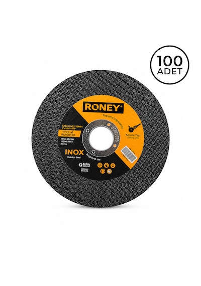Roney 125 1 Inox Kesici Taş 100 Adet