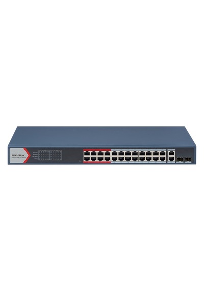 Hıkvısıon Ds-3e1326p-eı B 24 Port 10/100+2x1gb Rj45/sfp Uplınk Combo 370w 300 Metre Poe Yönetilebil