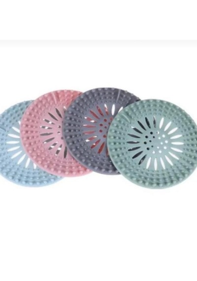 Silikon Lavabo Süzgeci Banyo Ve Mutfak Gider Kapatıcı, Çöp Tutucu Ve Tıkanıklık Önleyici Süzgeç Çok renkli