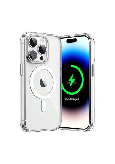 Apple iPhone 11 Pro Uyumlu Mag Safe Özellikli Şeffaf Kılıf Şeffaf 11 Pro