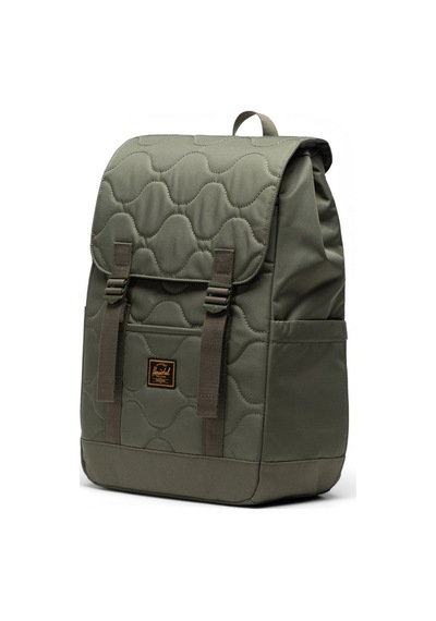 Retreat Small Kapitone 14"inç Laptop Uyumlu Sırt Çantası, Su İtici Kumaş, 17 L-24021
